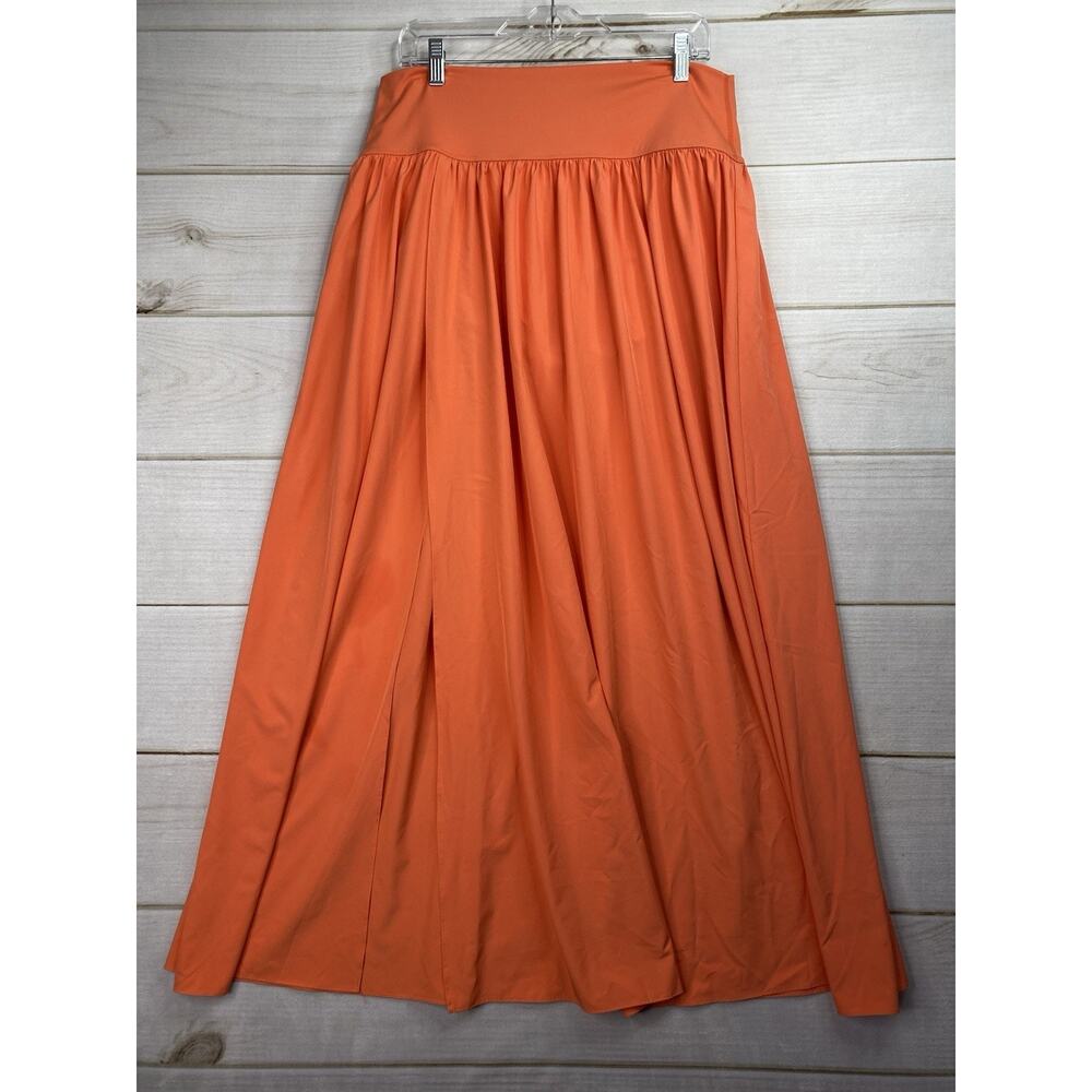 HALARA Orange Maxi Skirt